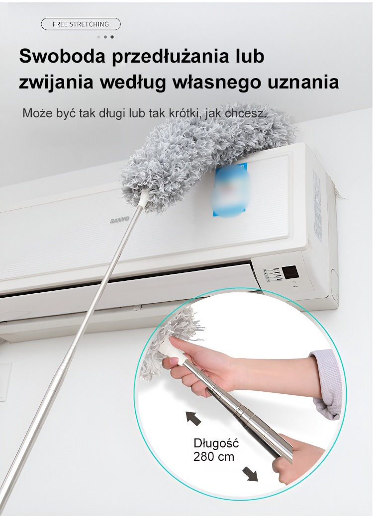 Akcesorium do sprzątania domu – szczotka do kurzu