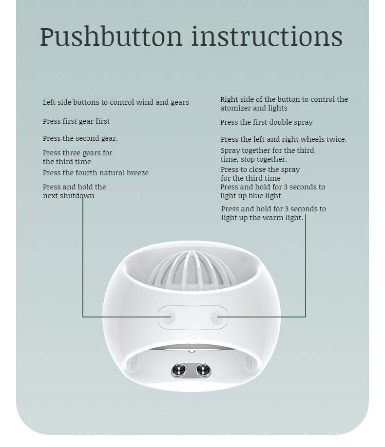 Home air conditioner fan with efficient water cooling
