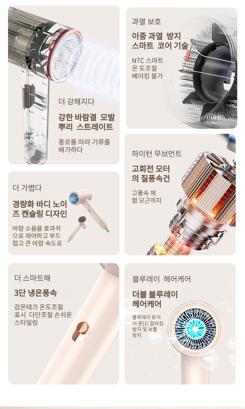 미용실에서 사용하는 전기 드라이어