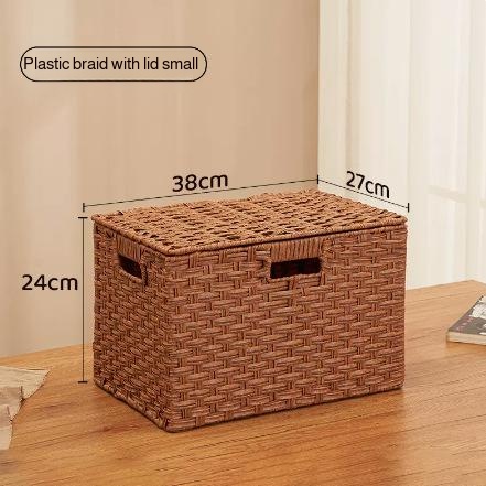 草を使った おしゃれな収納ボックス