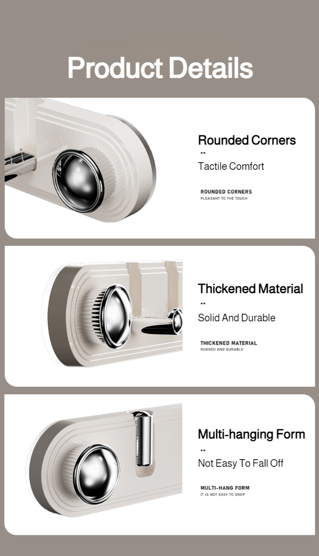 Wall mounted hook for office supplies