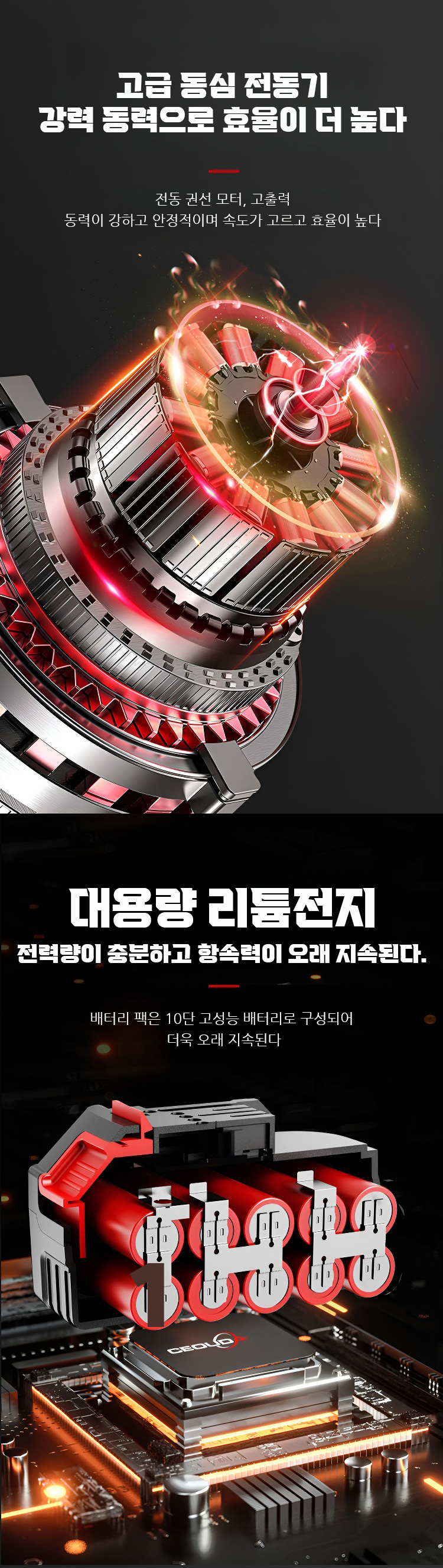 가벼운 무게의 휴대용 송풍기