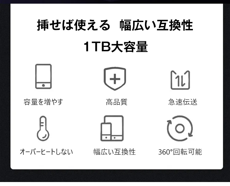 スマートフォンに接続したUSBメモリー使用イメージ