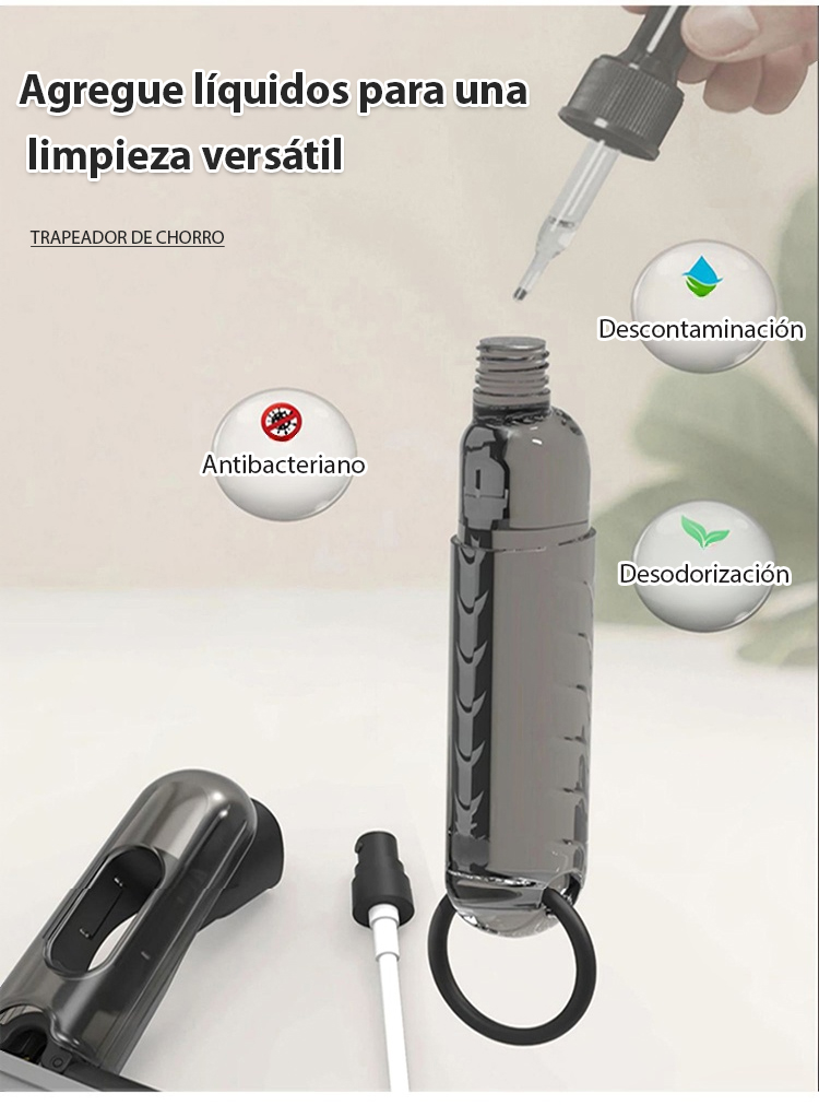 Solución de limpieza rápida y práctica