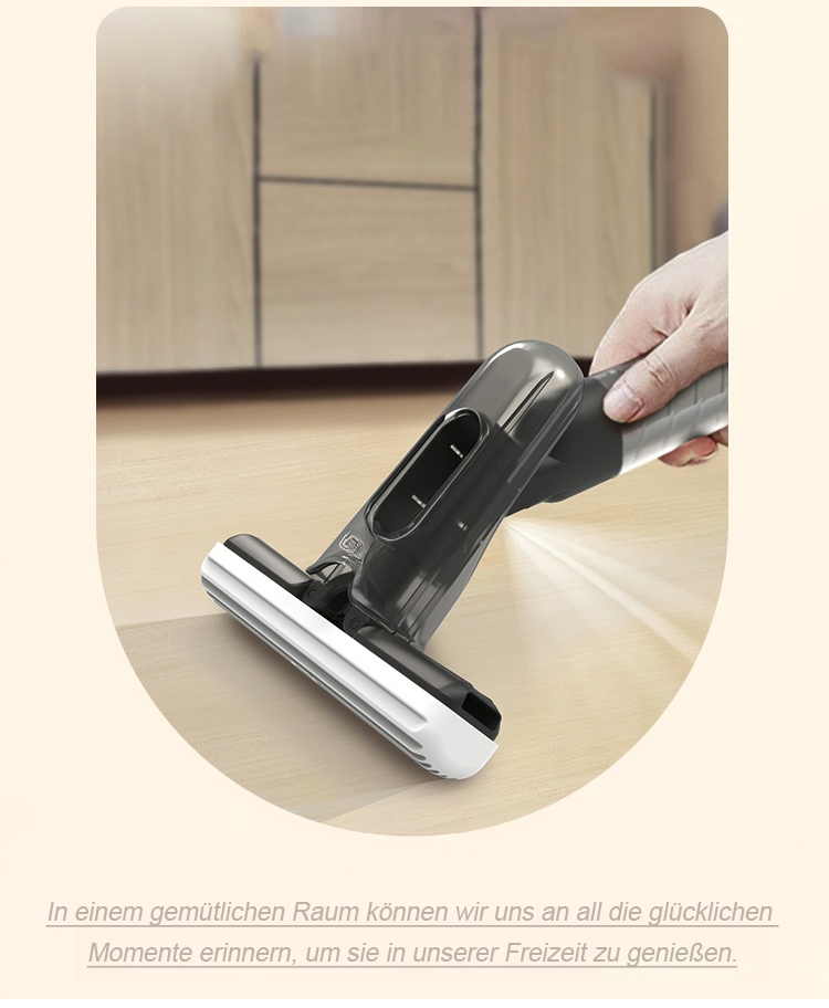 Effiziente Haushaltsreinigung mit Wasserintegration