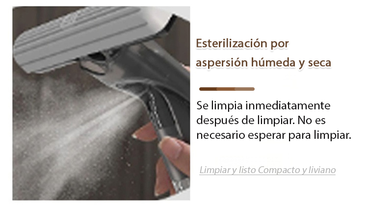 Fregona integral sin lavado en uso doméstico