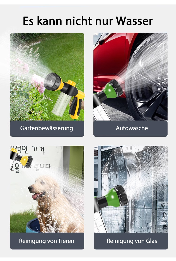 Autowaschwasserpistole mit ergonomischem Griff