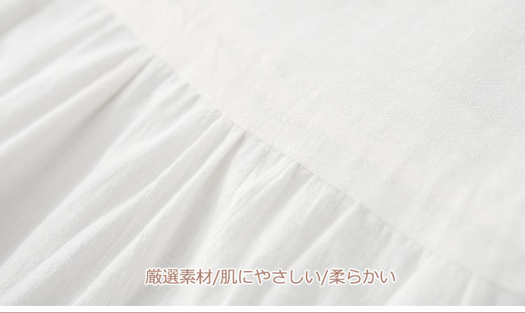 ゆったりシルエットのリラックスマキシワンピース