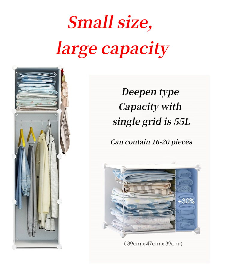 Easy assembly wardrobe parts and instructions