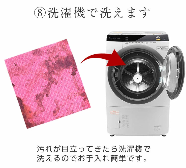 エコで繰り返し使えるセルロースクロス