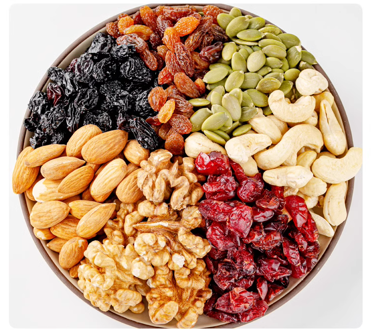 高品質な素材を使用したミックスナッツ