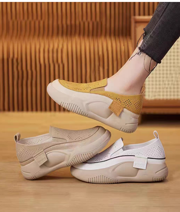 تصميم عصري لحذاء نسائي سهل الارتداء